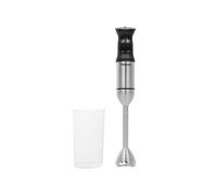 Tristar Batidora de Mano, Velocidad Continua, 1200 W, Vaso Medidor | 4 cuchillas de acero inoxidable, Función turbo, Pie desmontable, Apto para lavavajillas, MX-4855