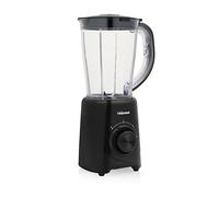 Tristar BL-4476 Batidora de 1,5 litros de capacidad - Cuchillas de acero inoxidable - Exterior de plástico negro mate