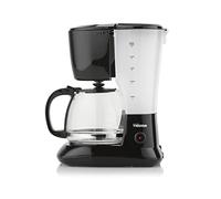 Tristar Cafetera de goteo CM-1245 - 1,25 L, 750 W, jarra de vidrio, antigoteo, negra