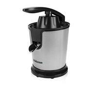 Tristar CP-3002 Exprimidor de cítricos, motor silencioso, palanca de presión para fácil uso, 2 conos de diferente tamaño, carcasa de acero inoxidable, filtro regulable para pulpa, antigoteo, 85 W