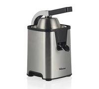 Tristar CP-3009 Exprimidor de cítricos, vertido directo, 350 W, 2 conos de presión de tamaño diferente, 2 filtros, palanca de prensado, carcasa de acero inoxidable, antigoteo, vertido directo