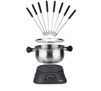 Fondue - TRISTAR FO-1106, 1400 W, , Negro, Acero inoxidable