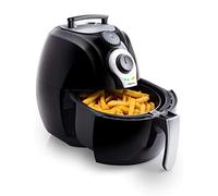 Tristar FR-6990 Freidora sin aceite, volumen 3.2 L, 1500 W, cesta antiadherente, fácil de usar, multifuncional, panel de control analógico, temporizador y temperatura regulable 80-200 °C