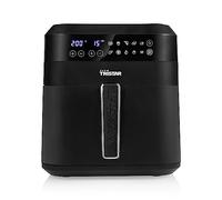 Tristar FR-6999 Freidora sin aceite con panel de control digital táctil, capacidad 6 L, fácil de usar, multifuncional, temporizador 0-60 min y temperatura regulable 80-200 °C, 1700 W