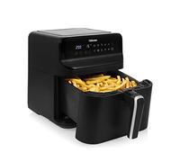 Tristar Freidora sin Aceite 6 L Digital, Airfryer para 1,5 kg Patatas, 9 Programas, Pantalla LED Táctil, Hasta 70% Ahorro Energético, 1350 W, Negro Mate, FR-9025