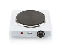 Tristar Hornillo Eléctrico, 1000W, 15 cm, 5 Niveles de Temperatura, Base Antideslizante, Carcasa Resistente al Calor, Portátil, Fácil de Usar, Ideal para Cocinas Pequeñas y Camping, KP-6185