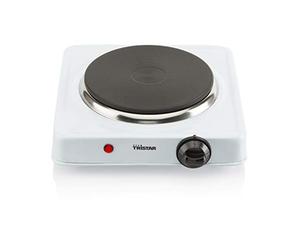 Tristar Hornillo Eléctrico, 1000W, 15 cm, 5 Niveles de Temperatura, Base Antideslizante, Carcasa Resistente al Calor, Portátil, Fácil de Usar, Ideal para Cocinas Pequeñas y Camping, KP-6185