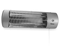 Tristar KA-5010 - Calefactor eléctrico para el baño con montaje en pared, cuarzo, 1200 W, color gris