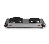 Placa Eléctrica 2 Discos 155cm/185cm 2500W (Inoxidable) - TRISTAR
