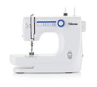 Tristar Máquina de Coser, Modelo para Principiantes, 10 Puntadas, Brazo Libre, Aguja Doble, Enhebrado Fácil, Diseño Ligero, No apta para telas gruesas, Ideal desde 12 años, SM-6000