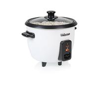 Tristar Olla Arrocera 0,6 L, Recipiente Interior Antiadherente, Función Mantener Caliente y Apagado Automático, Diseño Compacto, Con Vaso Medidor y Cuchara, 300 W, RK-6142