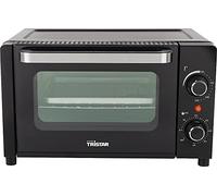 Tristar OV-3615 Horno compacto, capacidad 10 L, bandeja, rejilla y mango incluidos, temporizador de 60 minutos, temperatura ajustable hasta 230 grados, 800 W
