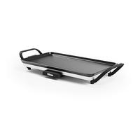 Tristar Plancha Slim M - Placa de cocción con superficie generosa de 46 x 26 cm - Termostato ajustable - Asas desmontables - Revestimiento antiadherente - Fácil de limpiar - BP-2667