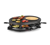Tristar RA-2996 - Parrilla para ocho personas con molde para creps