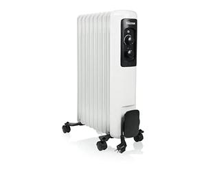 Tristar RADIADOR Aceite 9 Elementos 2000W Blanco,KA-5179