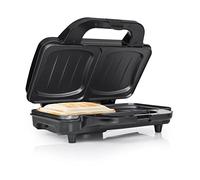 Tristar SA-3060 Sandwichera, tamaño compacto con compartimento para cable, potencia de 900 W, recubrimiento antiadherente