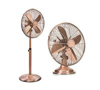 TRISTAR VE-5971 VE-5970 - Ventilador de mesa y ventilador de pie, color cobre