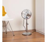 Tristar Ventilador de pie cromado VE5952, altura regulable