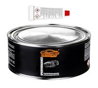 TRISTARcolor 1 KG Masilla de Fibra de Vidrio Masilla de poliéster Masilla de Relleno Masilla Fina y endurecedor 2 componentes