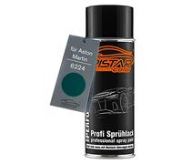 TRISTARcolor Pintura automotriz Bote de spray para Aston Martin 6224 Racing Green Perl Metallic Pintura base aerosol 400 ml
