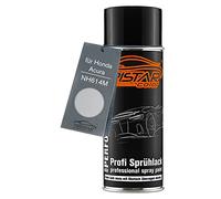 TRISTARcolor Pintura automotriz Bote de spray para Honda/Acura NH614M Titan Silver Metallic Pintura base aerosol 400 ml