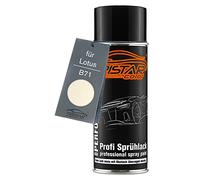 TRISTARcolor Pintura automotriz Bote de spray para Lotus B71 Old English White Pintura base aerosol 400 ml