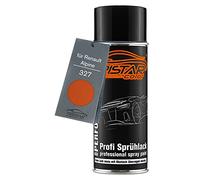 TRISTARcolor Pintura automotriz Bote de spray para Renault/Alpine 327 Naranja Pintura base aerosol 400 ml
