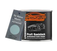 TRISTARcolor Pintura automotriz Bote listo para pulverizar para Aston Martin AST6003D Frosted Glass Blue Perl Metallic Pintura base 0,5L