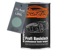 TRISTARcolor Pintura automotriz Bote listo para pulverizar para Audi LB6L Fairway Green Metallic Pintura base 1,0 litros 1000 ml