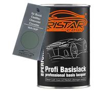 TRISTARcolor Pintura automotriz Bote listo para pulverizar para Buick/Cadillac/Chevrolet/Corvette WA150P Ash Green Metallic Perl Pintura base 1,0 litros 1000 ml