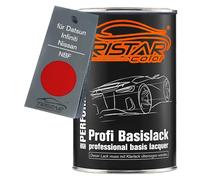 TRISTARcolor Pintura automotriz Bote listo para pulverizar para Datsun/Infiniti/Nissan NBF Red Perl 1 CT Pintura base 1,0 litros 1000 ml