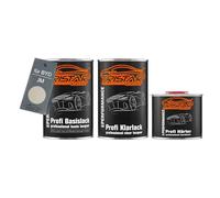 TRISTARcolor Pintura automotriz Set bote listo para pulverizar para BYD JM Sai Bo Qian Jun Metallic Pintura base + pintura transparente de 2 componentes 2,5 l