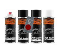 TRISTARcolor Pintura automotriz Set de botes de spray para parachoques de plástico para Ford USA/Lincoln/Mercury DT Molten Magenta Tintcoat Perl Metallic X.