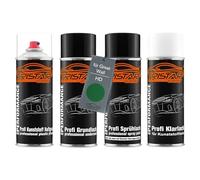 TRISTARcolor Pintura automotriz Set de botes de spray para plástico para Great Wall HD Bao Zou Lan Perl Base adherente fondo pintura base pintura transparente con plastificante