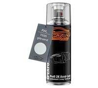 TRISTARcolor RAL 7035 Lichtgrau brillante Bote de spray acrílico de 2 componentes aerosol pintura en spray 400 ml secado rápido