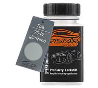 TRISTARcolor RAL 7042 Verkehrsgrau A brillante Lápiz de retoque 50 ml de secado rápido