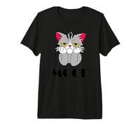 Triste - Aburrido - Cansado - Estado de ánimo - Vibraciones - Gato Camiseta Premium