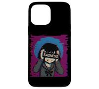 Triste Anime Chica Tristeza Vaporwave Japonés Streetwear Anime Carcasa para iPhone 13 Pro MAX