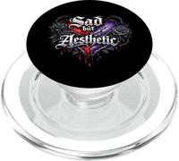 Triste Pero estético EMO gótico, Estética de Romance Oscuro PopSockets PopGrip para MagSafe