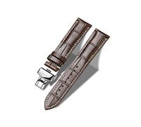 Tristraps Piel Correa de Repuesto,12mm 14mm 16mm 18mm 20mm 21mm 22mm 70mm Reloj Banda,Negro,Marrón,con Hebilla de Plata Inoxidable para Hombres&Mujeres