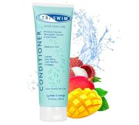 TRISWIM - Acondicionador Hidratante Pelo, Regenerador Cabello, Acondicionador Cabello para Nadadores, Acondicionador Nutritivo - Lychee Mango, 250 ml