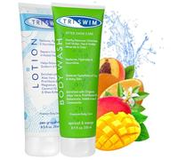 TRISWIM - Paquete para eliminar el cloro después de nadar para nadadores, paquete para el cuerpo del nadador, Vegano - 2x250 ml