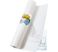 Tritart Papel Calco para Tela - Rollo Papel Vegetal de Seda 50g de 100 cm x 25 m para Patrones Costura Calcos Manualidades y Proyectos DIY