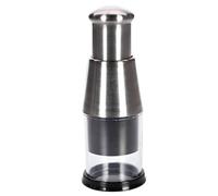 Tritatore Aglio Manuale - Design Pressato Alta Efficienza, Lame Inossidabili Resistenti, Utensile Taglio Alimentare Portatile, Preparazione Insalate Spezie | For Casa Appartamento Caffè Cucin