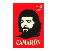 Tritó Design Camaron Poster de Arte Flamenco, Impresión en Papel de 200g, sin marco