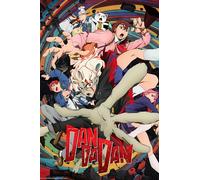 Tritó Design Dan Da Dan - Póster de Anime en Papel Fotográfico, 200g, Impresión Láser Digital (Espiral, DinA3, Sin marco)