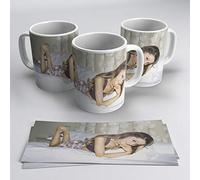 Tritó Design Taza de Cerámica de Ariadna una cantante que es una famosa muy grande. (Cama)