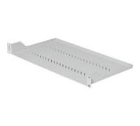 Triton Estante Rack 19 " 1U Gris, Carga Máxima 40 kg, Profundidad 350 mm, Color Gris Claro (rab-up-350