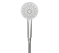 Triton - Cabezal de ducha | Olivia | Agua | Spray de 5 ajustes | Cabezales de ducha de alta presión | Universal | Cromo | Juego de cabezales | Accesorios de ducha