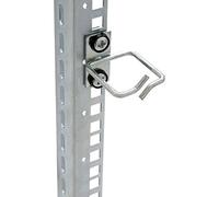 Triton Cable Management Ring Type D1 40x40mm - Accesorio de Rack (Plata, 40 mm, 40 mm, 19")